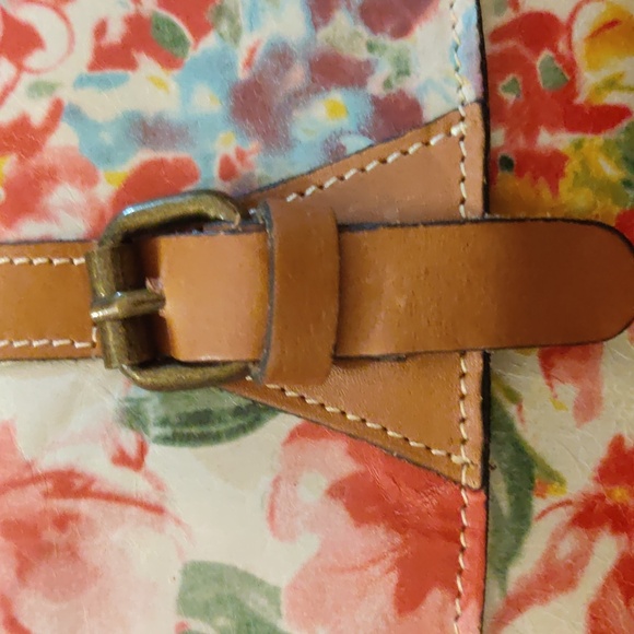 Patricia Nash Tori Spring Printed Leather Mini Crossbody Bag NWOT - Picture 6 of 11